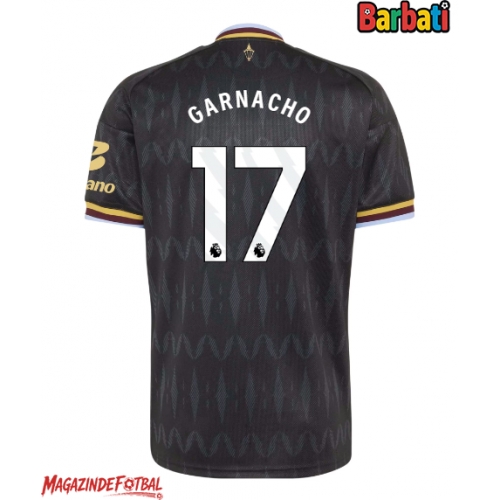 Aston Villa Alejandro Garnacho #17 Tricou Fotbal Replică 2026-27 Barbati Deplasare Aston Villa Alejandro Garnacho #17 Tricou Fotbal Replică 2026-27 Barbati Deplasare